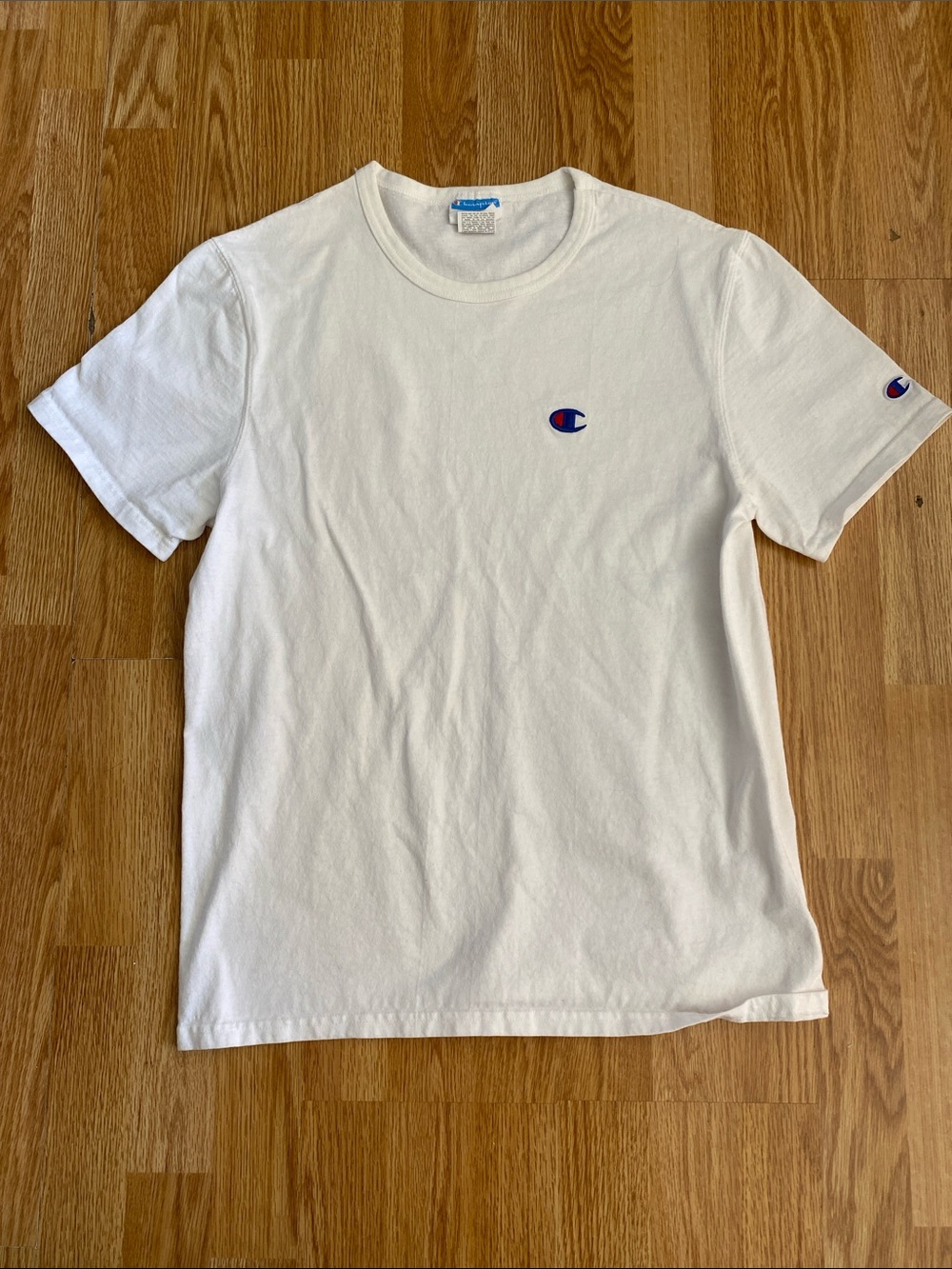 5 for $25! Champion White T-shirt